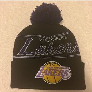 Mitchell & Ness Lakers beanie